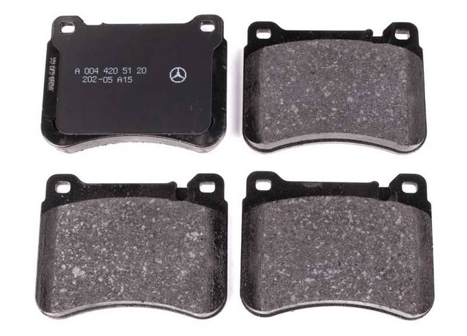 Mercedes Disc Brake Pad Set - Front (w/ Sport Package) 004420512041